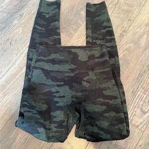 Bombshell Sportswear Green Camo Kids Leggings